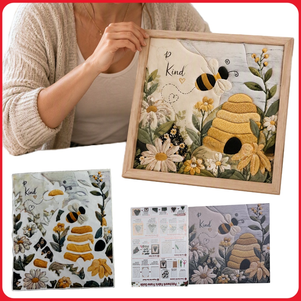 Embroidery Craft - Delme İğnesi ile Nakış Yapma Seti,