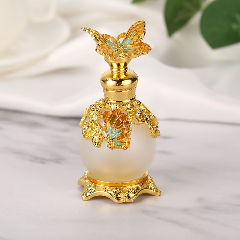 Embroidery Craft - 15 ml Kelebek Şeklinde Parfüm Şişesi,