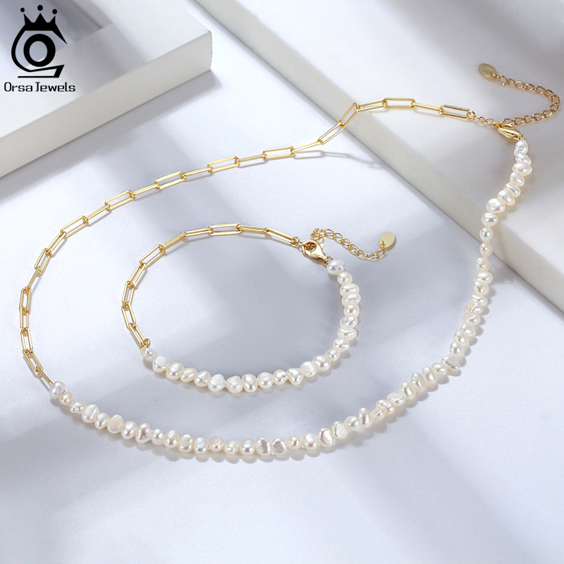 ORSA JEWELS Yarım Inci Zincir  - Pearl Trim Chain incelemesi ve fiyatı