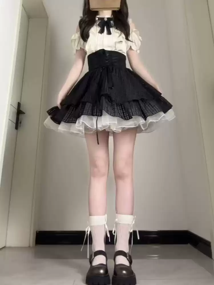 Japon Vintage Gotik Lolita 2 P - Elastic Lace Trim incelemesi ve fiyatı