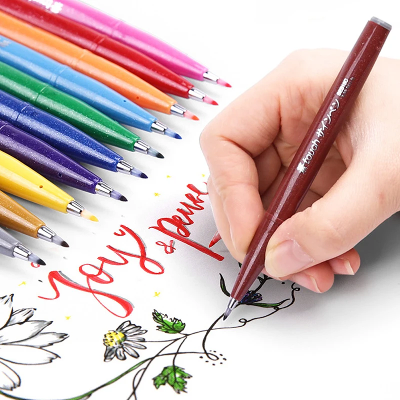 12 renk Japon Pentel Touch Fır - Pentel Pen Sign Pen incelemesi ve fiyatı