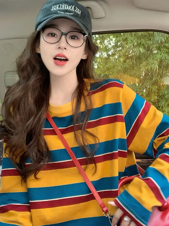 Kadın Renk Bloklu Çizgili Uzun - Embellish Knit incelemesi ve fiyatı