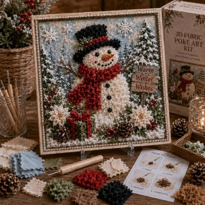 Vintage Noel Kumaşı, Delme San - Embroidery Craft incelemesi ve fiyatı
