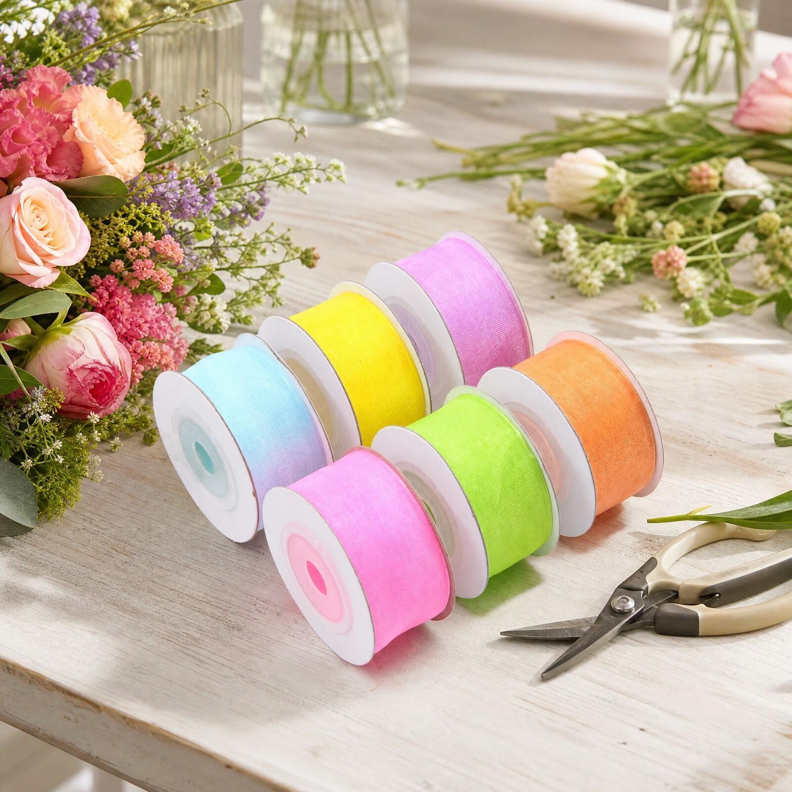 Şeffaf, Dekoratif Kurdele Maka - Organza Ribbon Spool incelemesi ve fiyatı