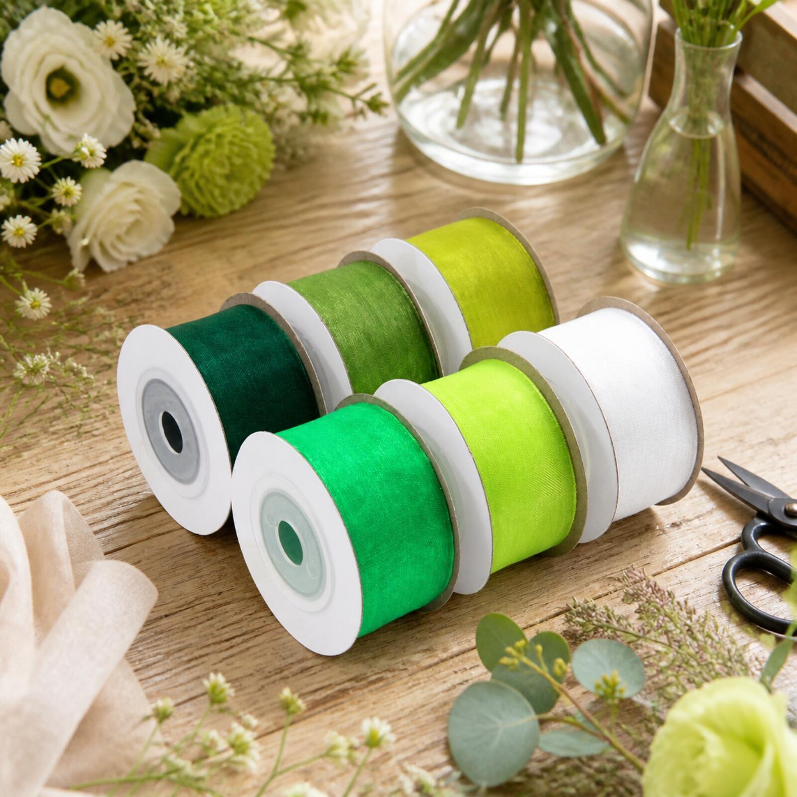 Şeffaf, Dekoratif Kurdele Maka - Organza Ribbon Spool incelemesi ve fiyatı
