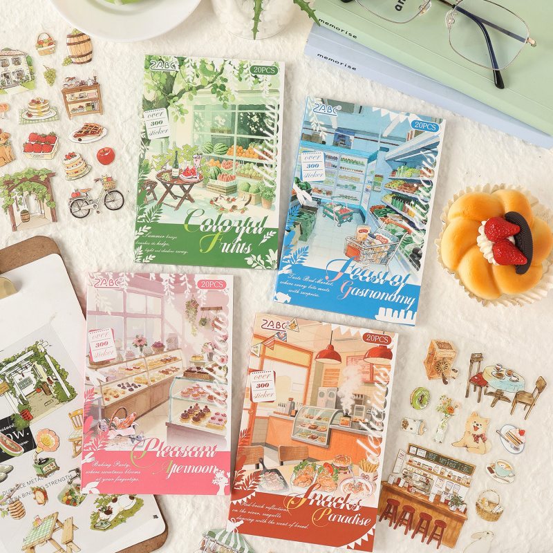 20 adet/grup Lezzetli Yemek Te - Embellishments For Scrapbooking incelemesi ve fiyatı